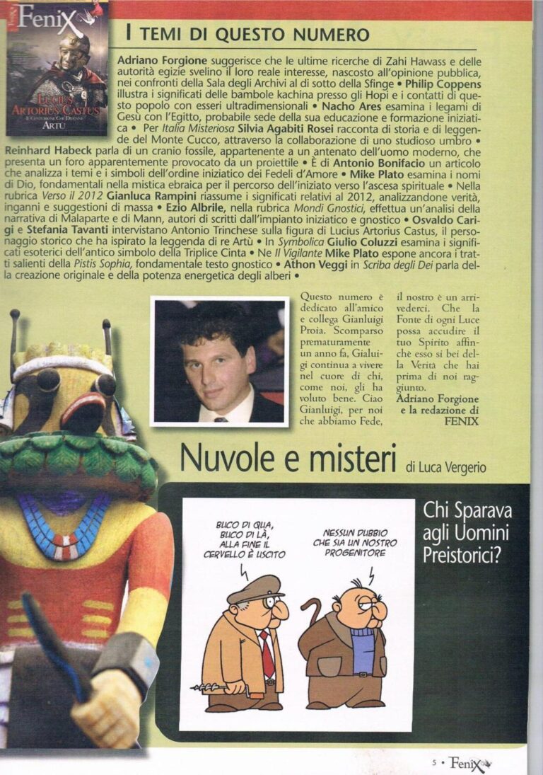 Tratto da Fenix - N. 17 - Marzo 2010